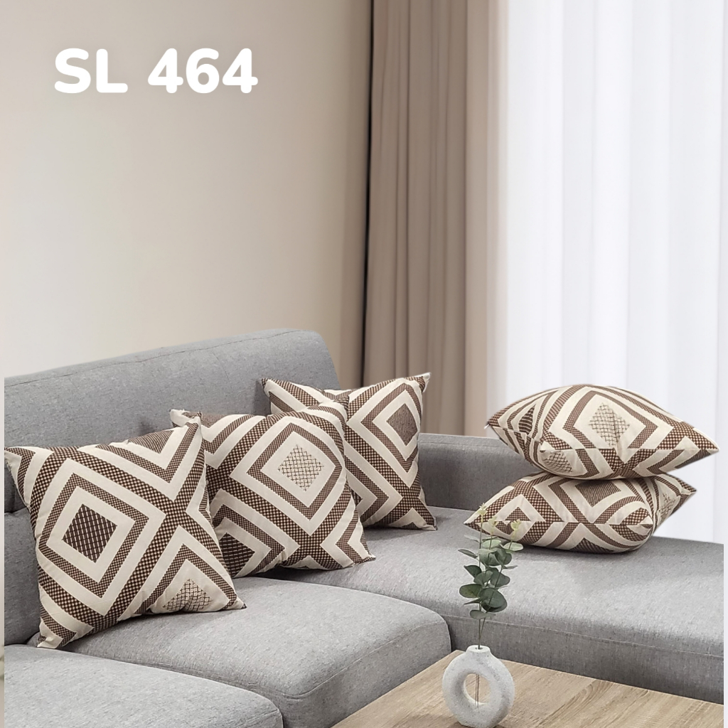 SET SARUNG BANTAL SOFA 45x45 ( 5 PCS SARUNG ) - SL45