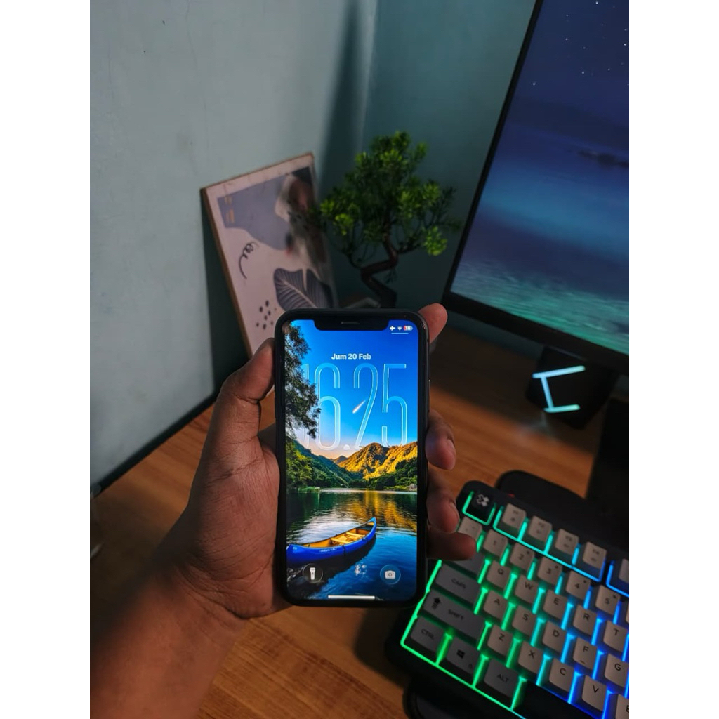 Iphone 11 ex ibox second 128gb