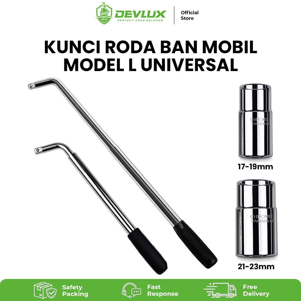 Kunci Roda Mobil Model L – Alat Kunci Ban Serbaguna