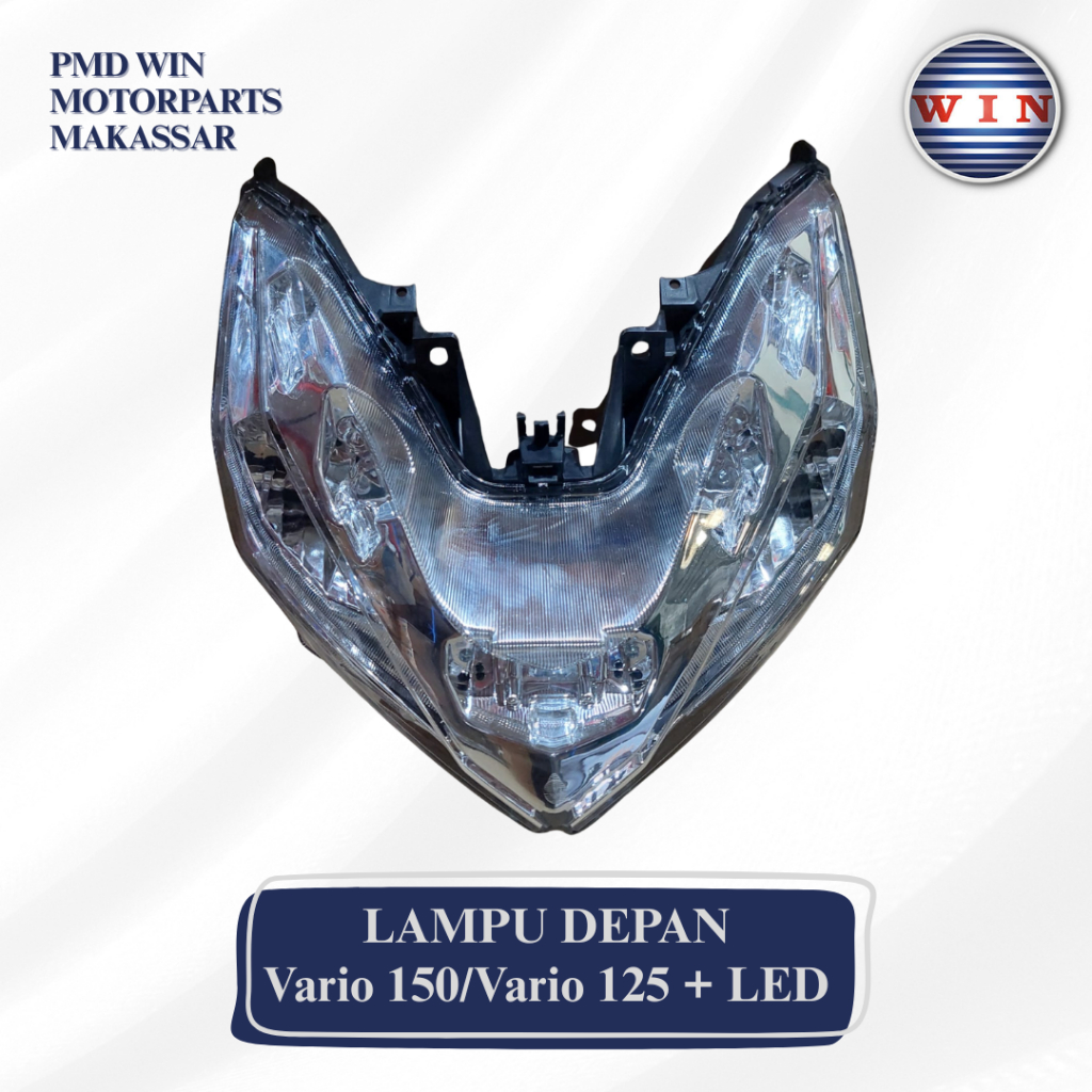 Lampu Depan Vario 150 / Vario 125 + LED