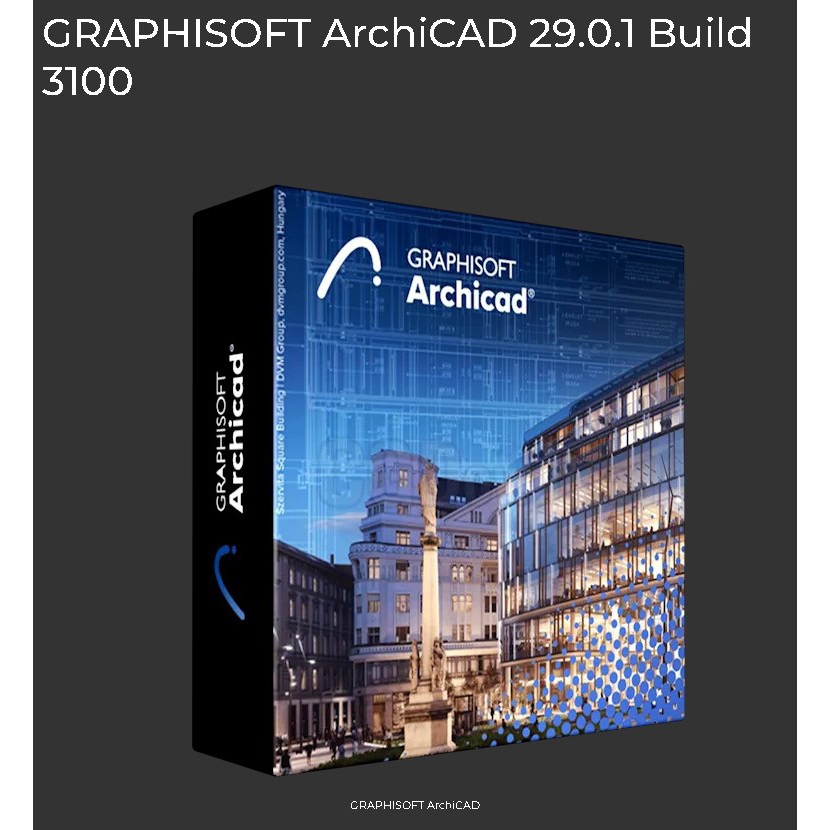 Archicad ArchiCAD 29 terbaru 2026 full Version + Goodies + Grasshopper Live