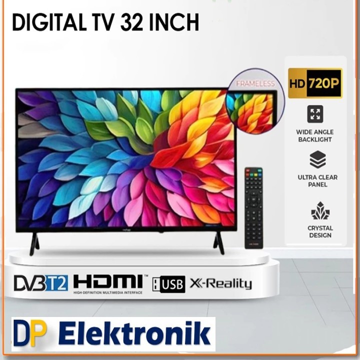 NEW Advance TV LED Digital 32 Inch HD Televisi Panel LG ADV-3202T,GARANSI RESMI