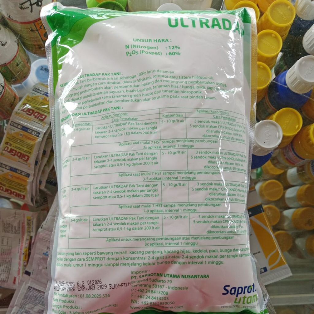 Pupuk Ultradap Pak Tani
