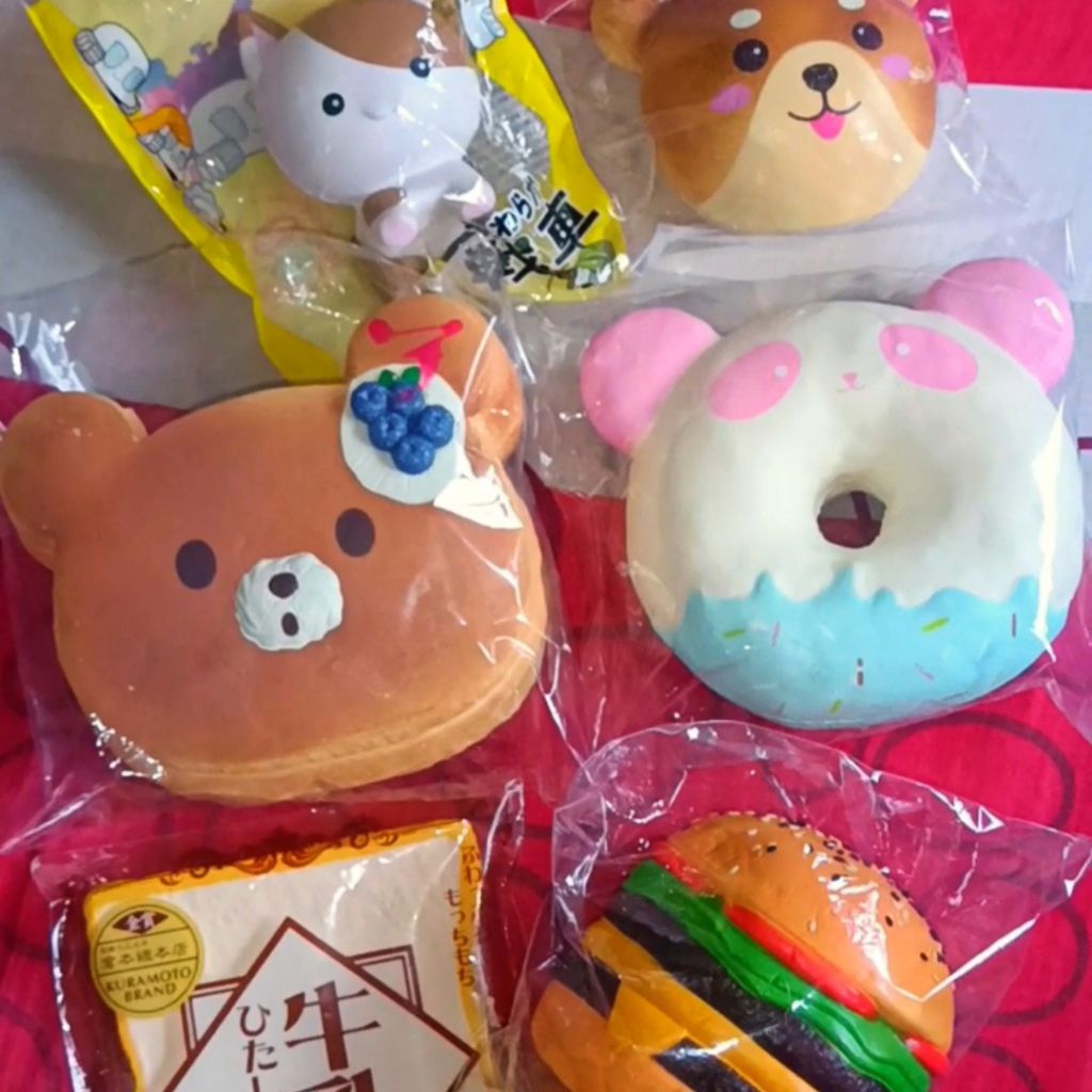BACA DESC squishy punimaru pancake,ibloom,cutie creative