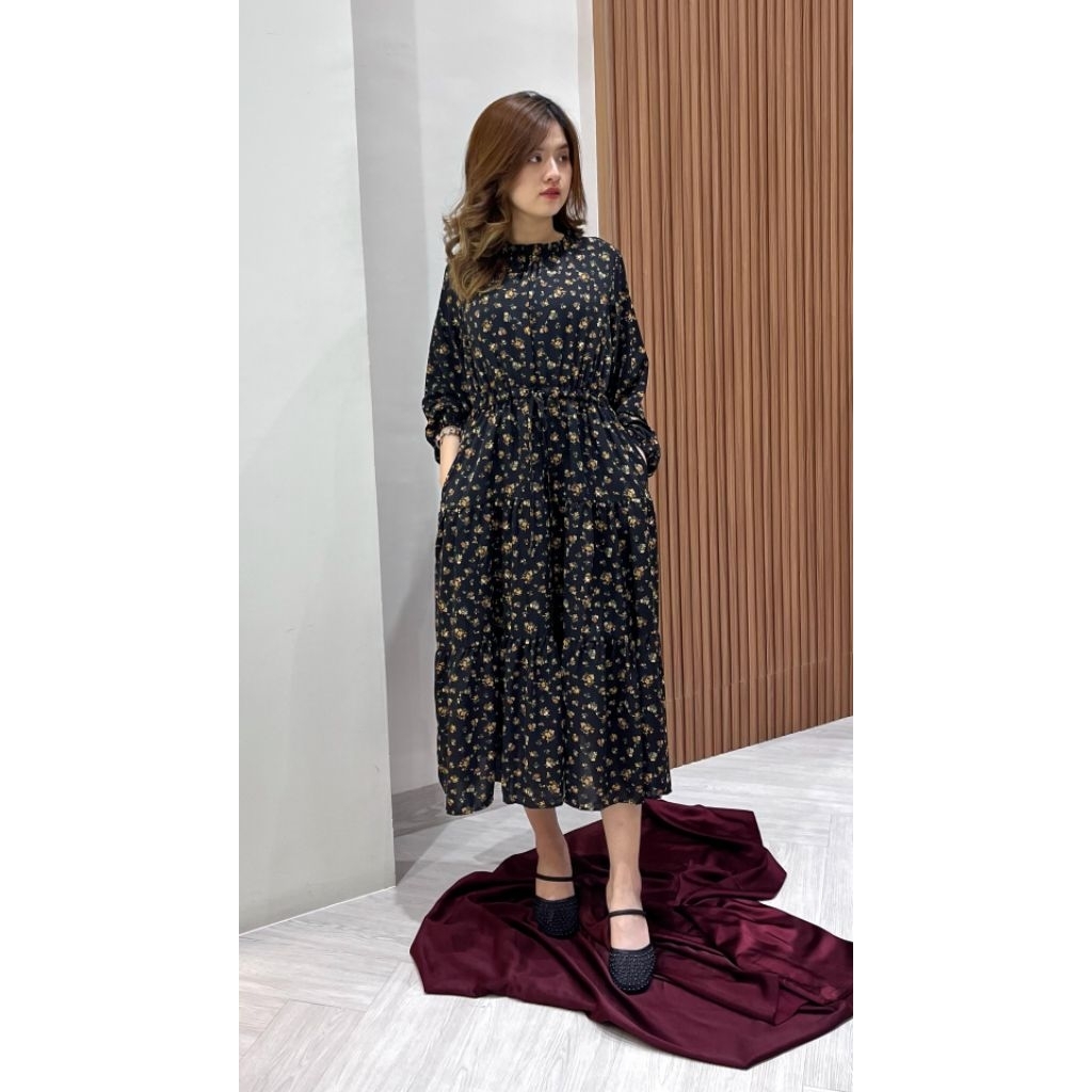 2088 Dress Wanita Import Guangzhou