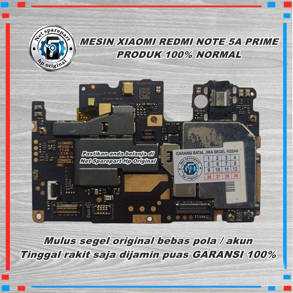 MESIN XIAOMI REDMI NOTE 5A PRIME NORMAL