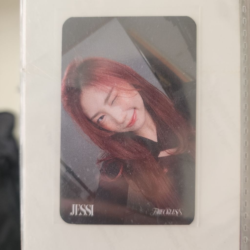 (PC) Photocard Rare Kalender Freckles JKT48 - Jessica Chandra (Jessi) Trade only