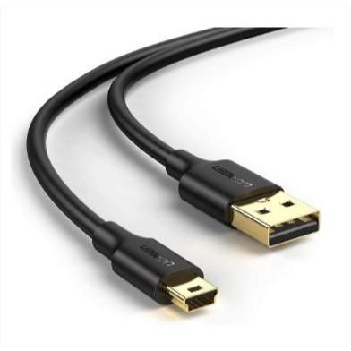 Ungreen USB A 2.0 MALE TO MINI 5 PIN MALE CABLE 1M 10355