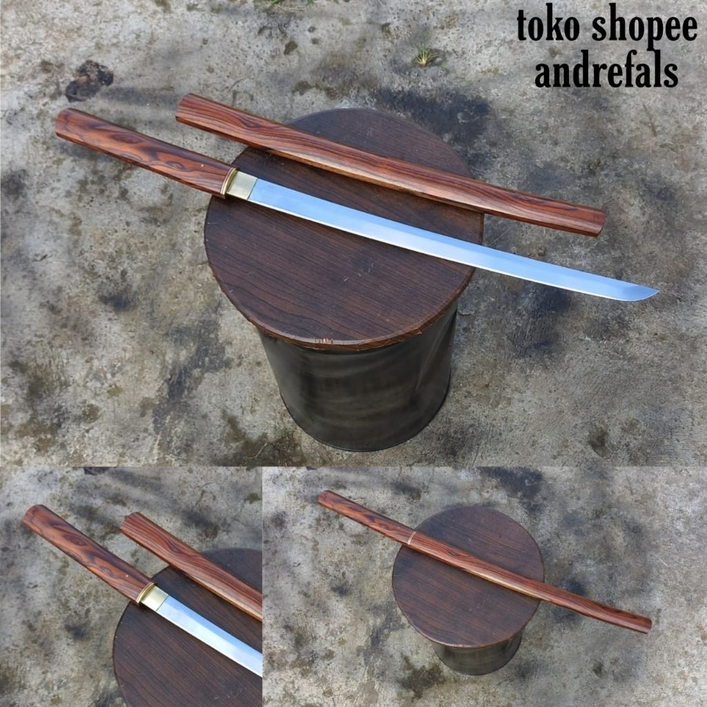 PISAU DAPUR PANJANG FULL Kayu SONOKELING BAJA PER