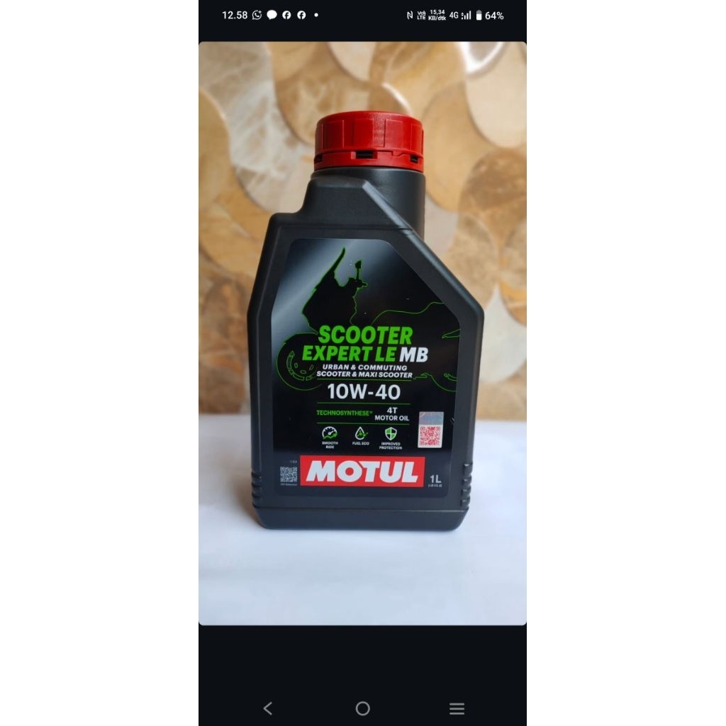 Motul Scooter Expert LE 4T 10W-40