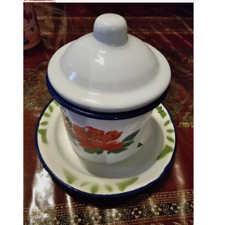 TERLARISSET LEPEK DAN MUG TUTUP SENG ENAMEL