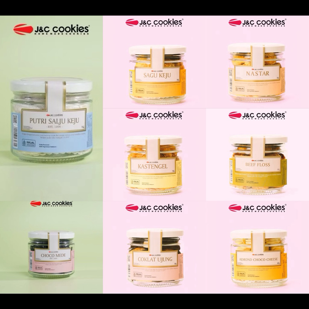 JNC Cookies Jar kaca