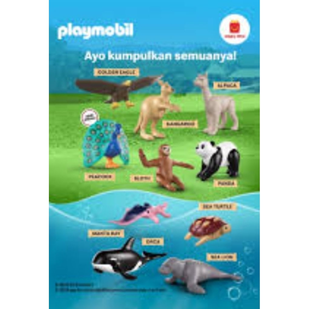 McDonald's  mekdi  McD happy meal playmobil Wiltopia 2026