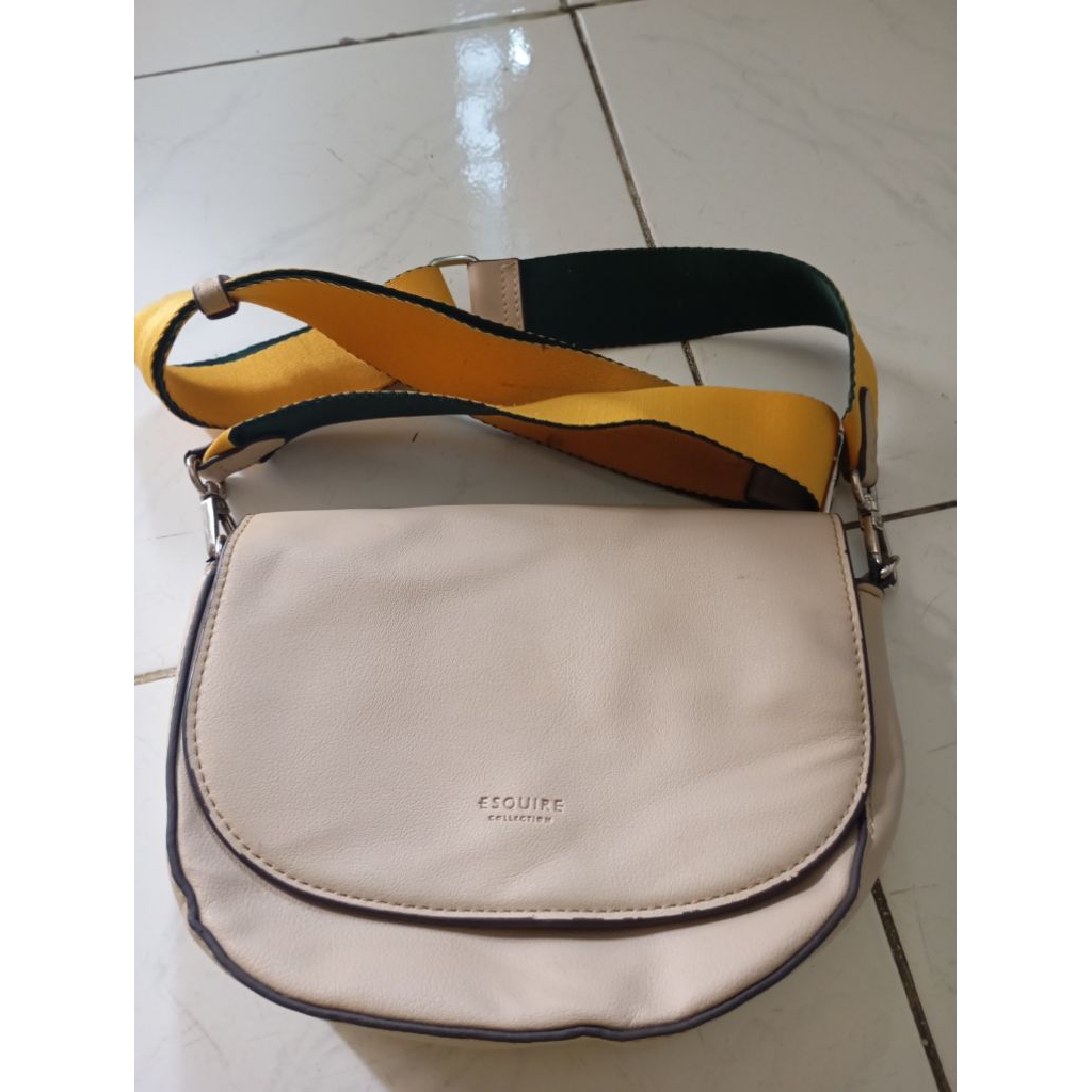 ESQUIRE ORI Sling Tali Panjang (kuning ijo)