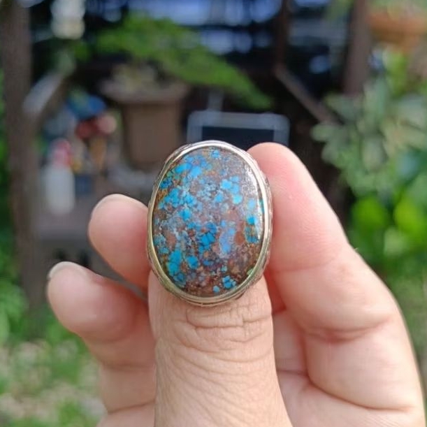 Pirus Pirus Persia biru urat merah berkarat karakter sakral