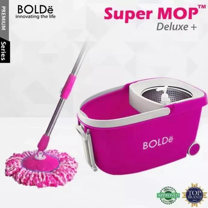 BOLDe - Alat Pel Lantai Roda Bolde Super Mop Deluxe+  ORIGINAL