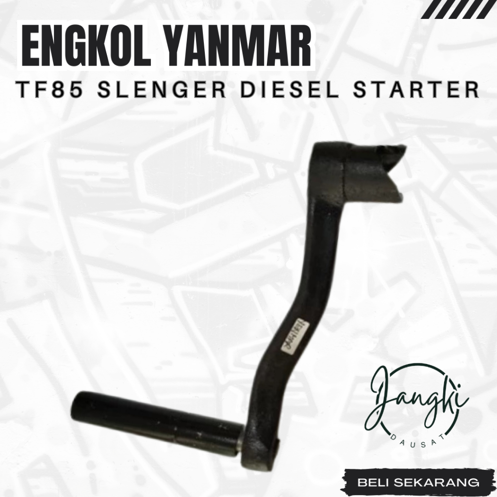 Engkol yanmar TF85 Slenger Diesel Starter