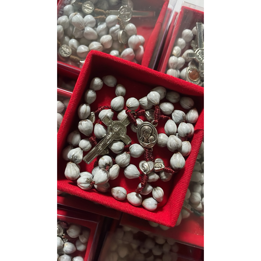 rosario hanjeli + kotak rosario katolik