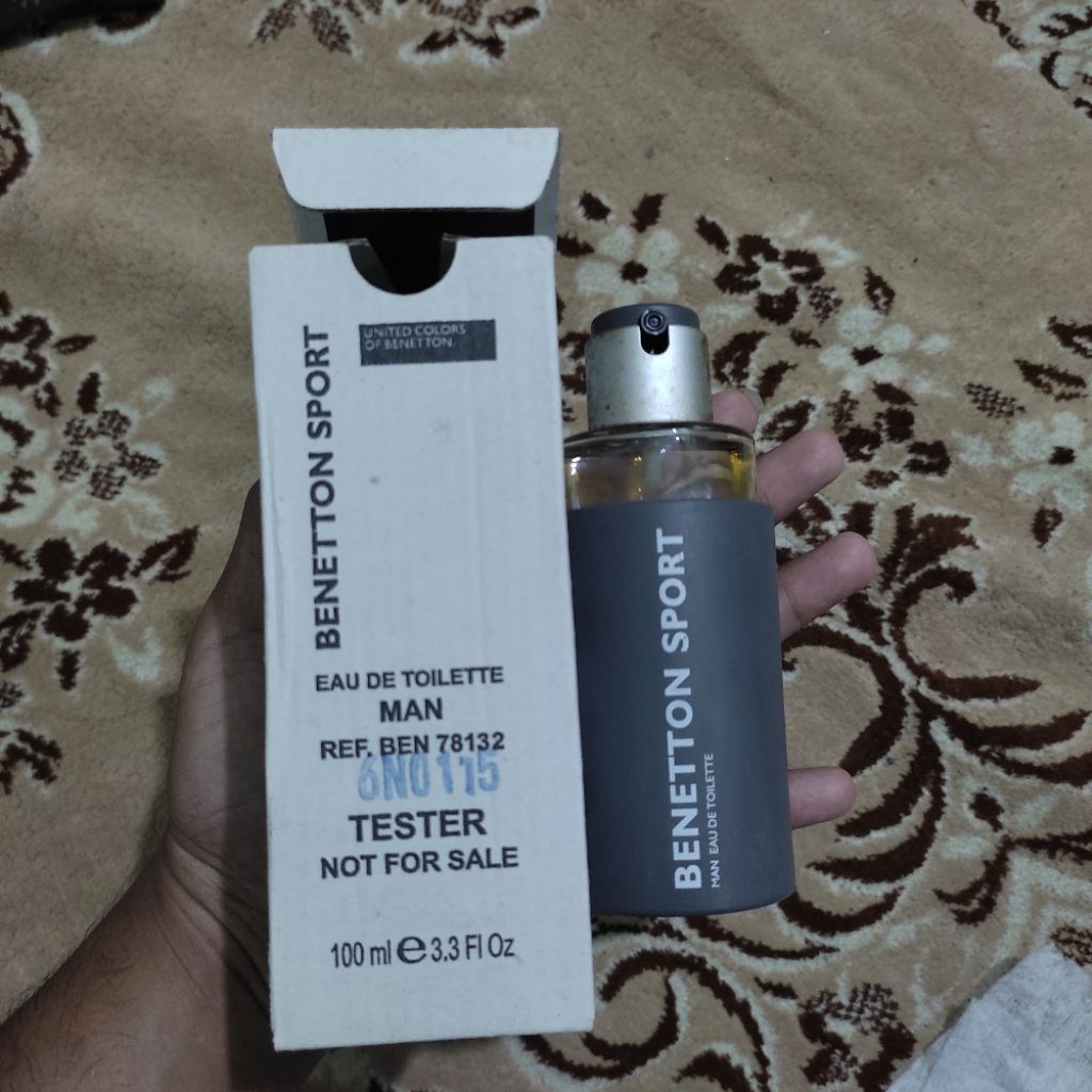 parfume benetton sport man tster 100ml original