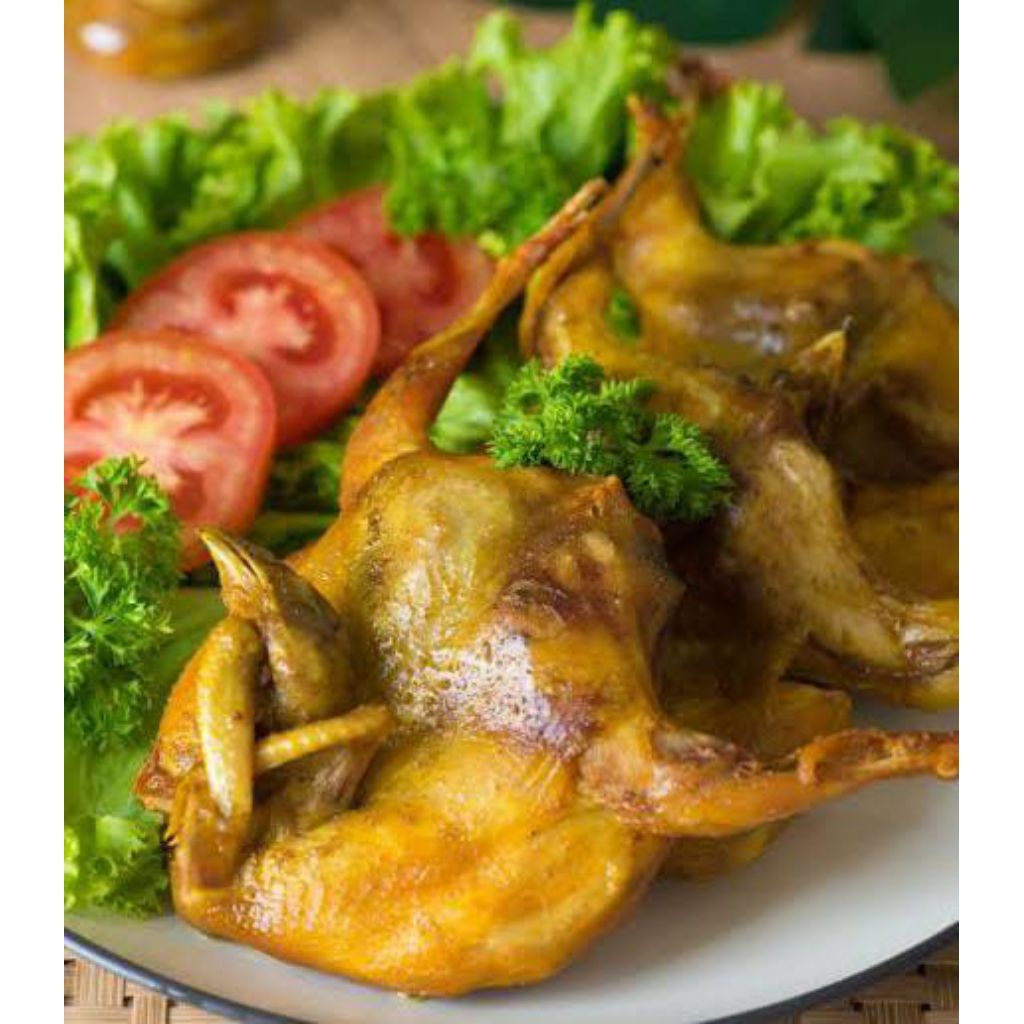 [ BURUNG PUYUH + SAMBAL ] Lauk Cemilan BURUNG PUYUH + Bonus SAMBAL Puyoh Manuk Manok Landa Londo Mal