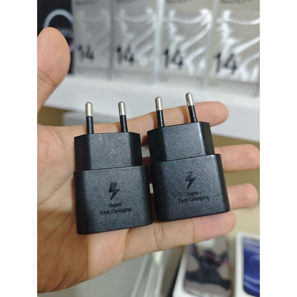 Charger 25w samsung original copotan