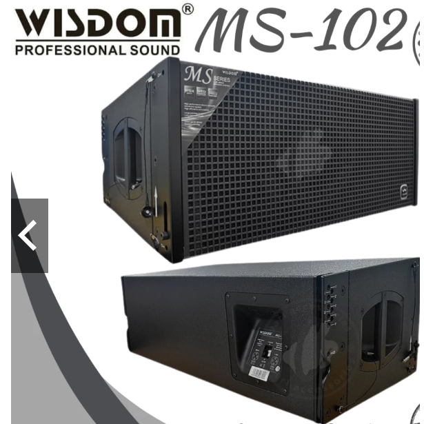 Speaker Line Array Wisdom MS 102 / MS102 - Pasif