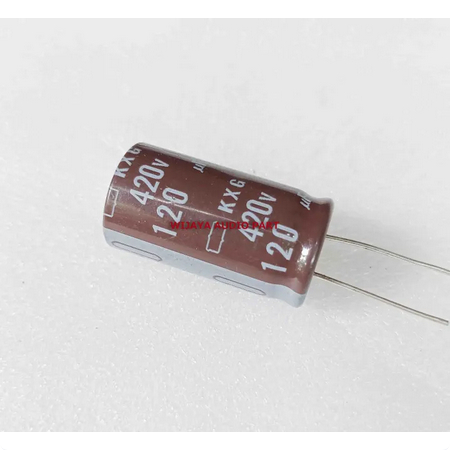 KAPASITOR ELKO 120UF - 420V ELCO 120 UF 420 VOLT