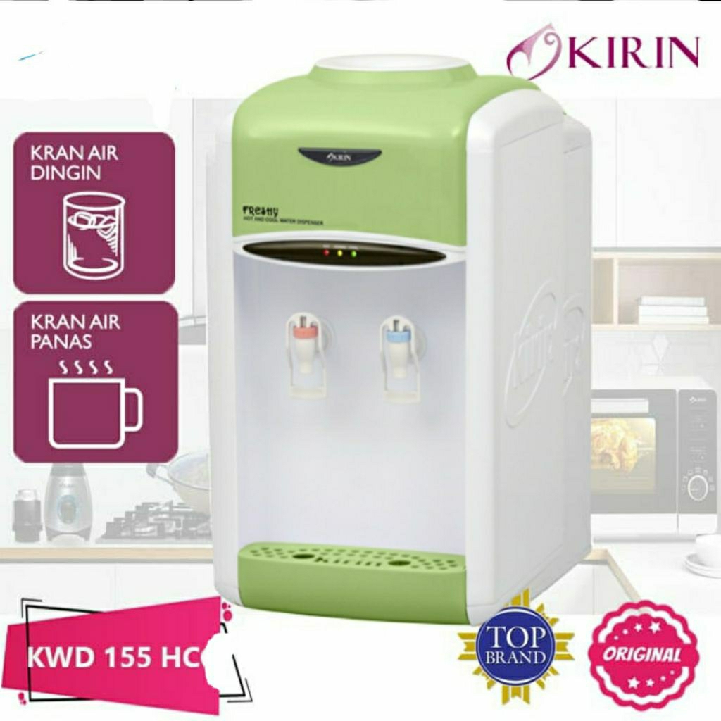 Kirin KWD-155 HC Water Dispenser Hot & Cool Panas Dingin Garansi Resmi SNI