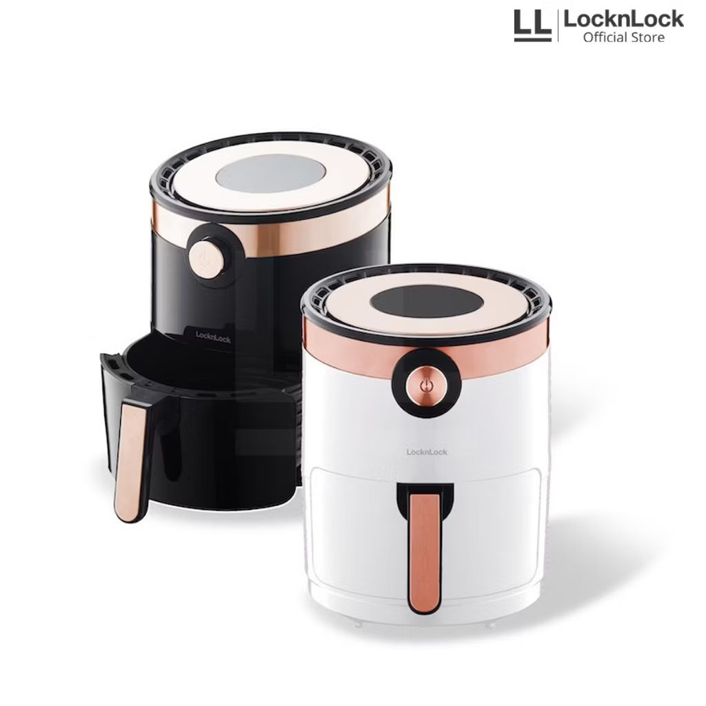 Lock&Lock & Lock n LocknLock Smart Sense Air Fryer 3.5L EJF226 Digital Alat Masak Penggorengan Tanpa