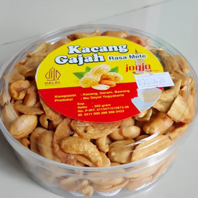 Kacang bawang jumbo Gajah rasa METE