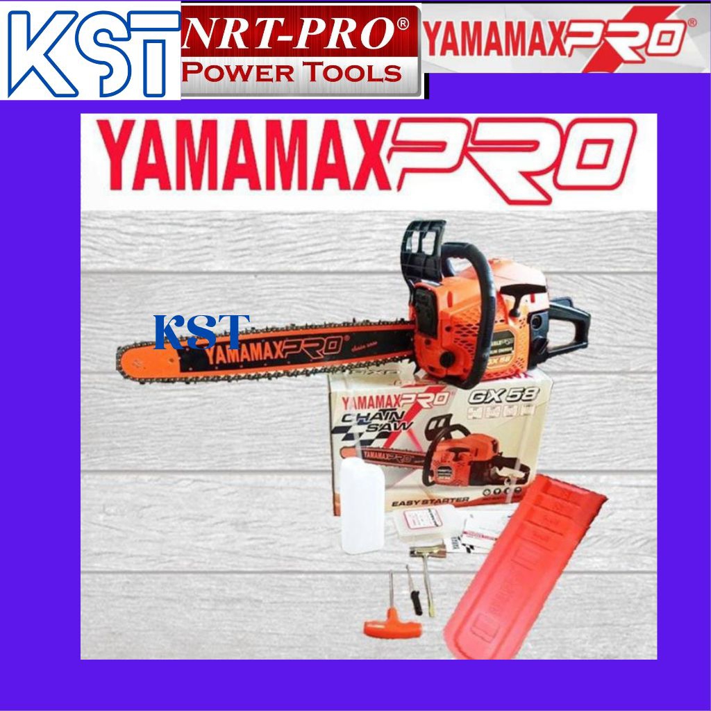 MESIN CHAIN SAW GX58 / MESIN POTONG POHON KAYU GX 58 YAMAMAX PRO
