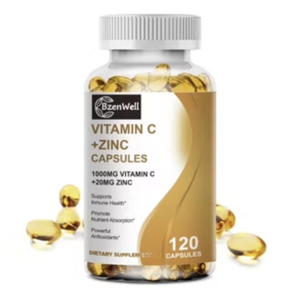 Bzenwell vitamin C 1000 MG + Zinc 20 MG capsules