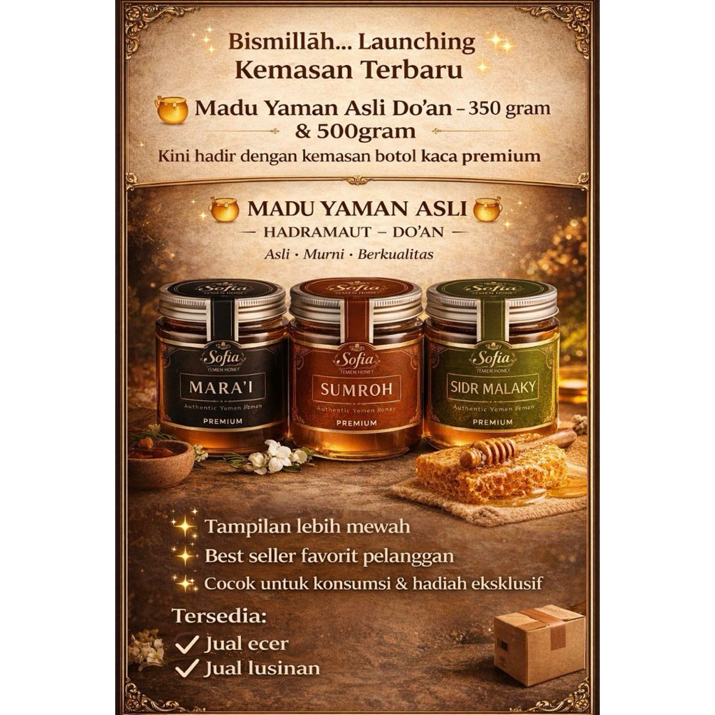 Madu Asli Yaman Original