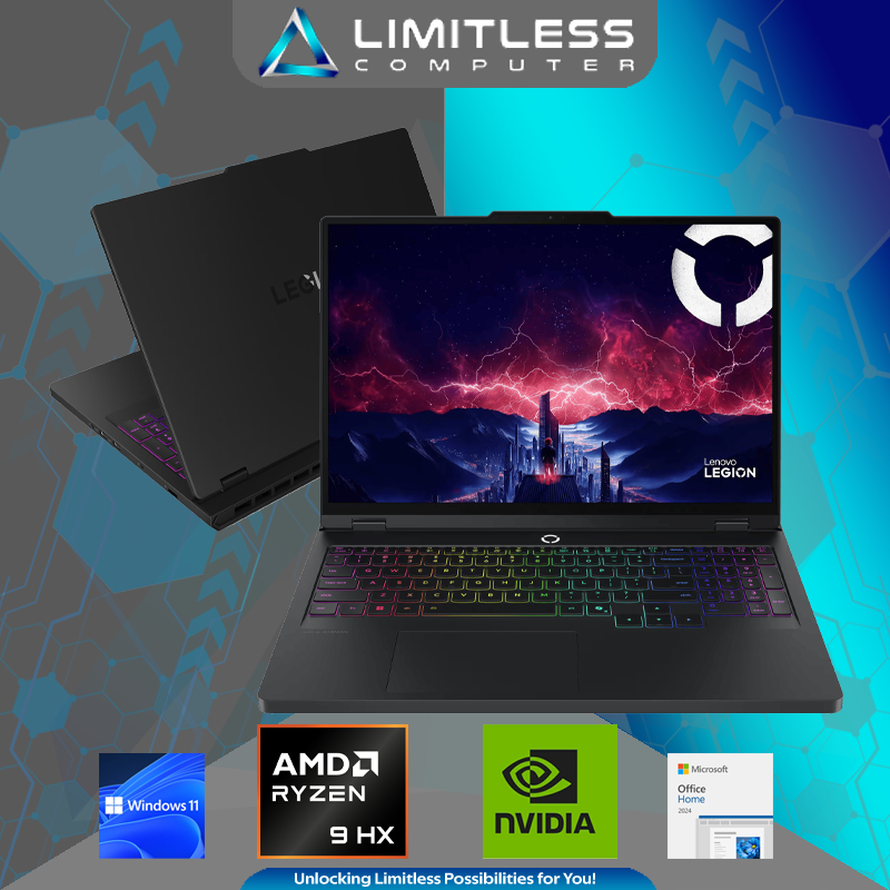 Lenovo LEGION 5 PRO RTX 5070 AMD Ryzen 9 9955HX 32GB 1TB 16" WQXGA OLED Win 11 OHM Laptop Gaming