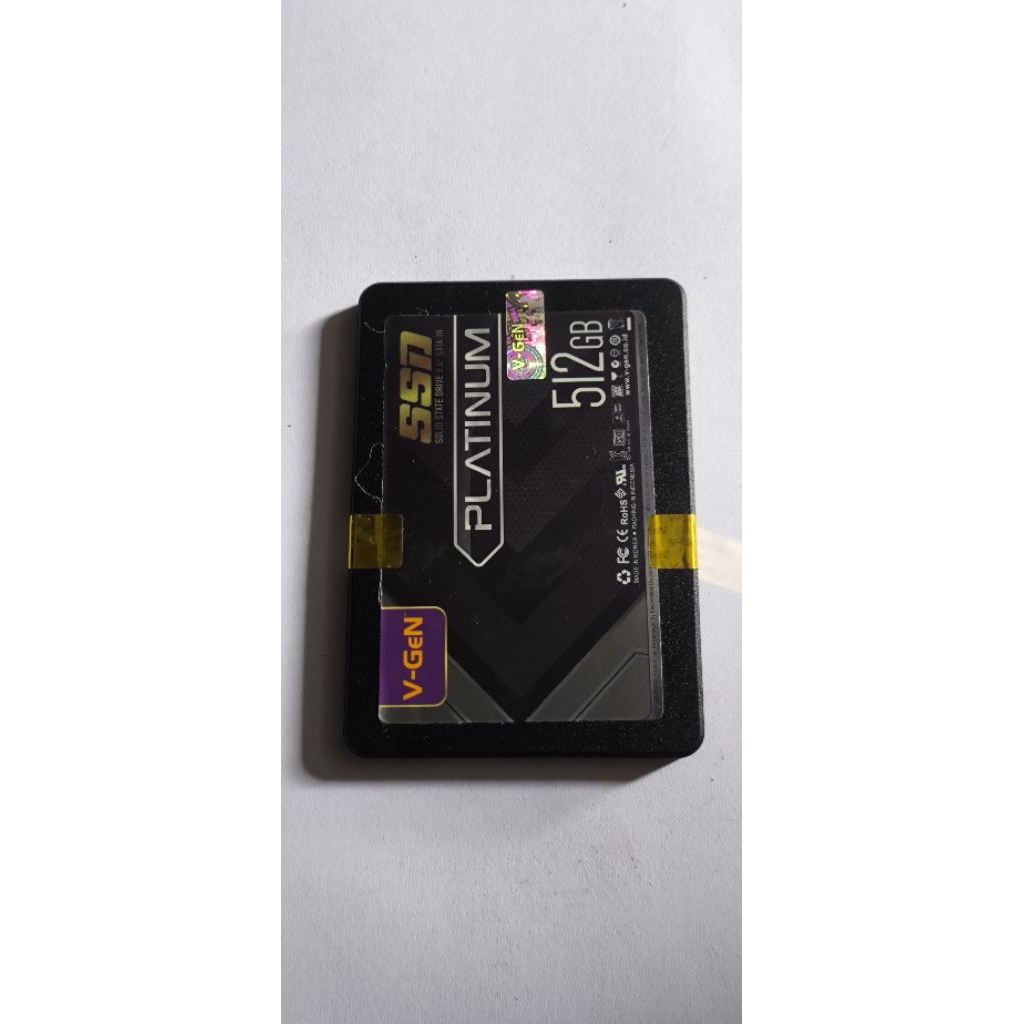 ssd sata vgen 512gb like new