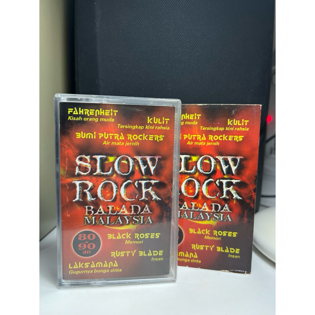 Kaset Pita SLOW ROCK BALADA MALAYSIA