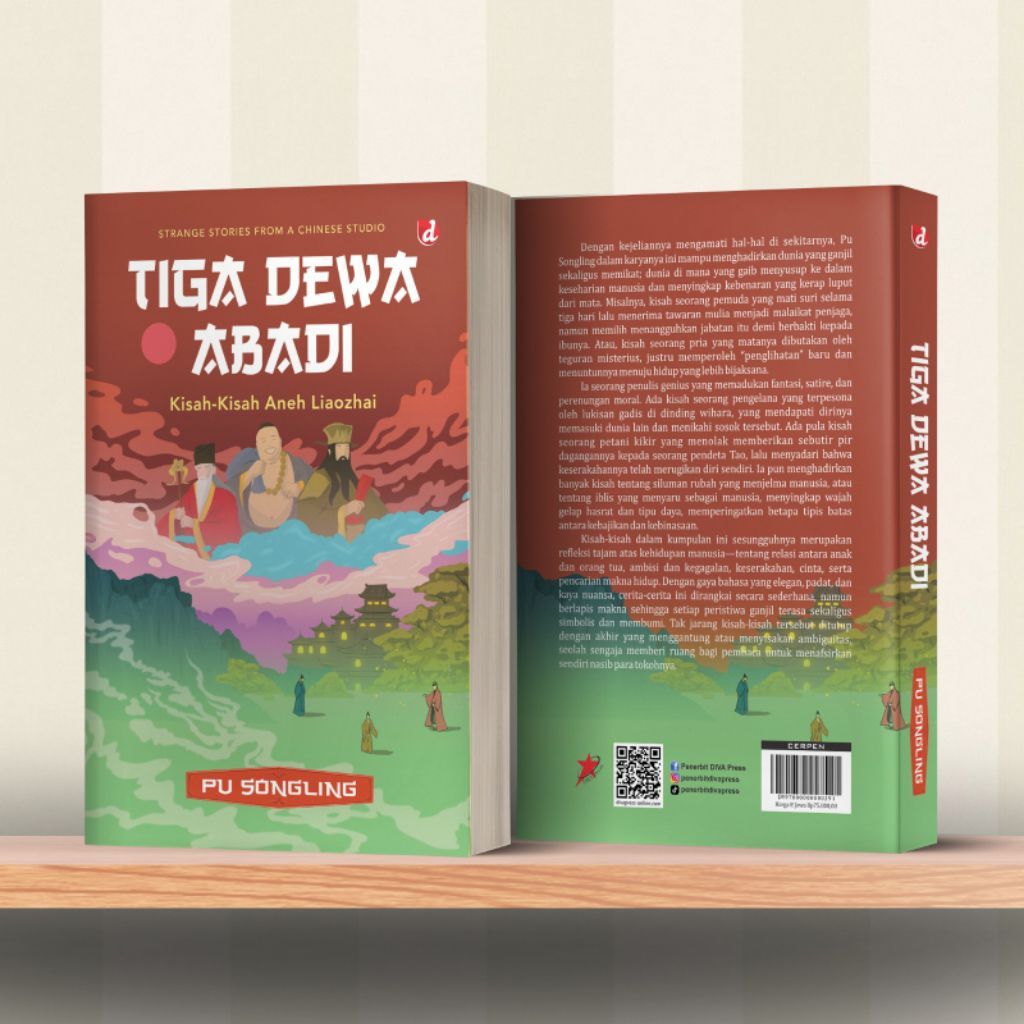 Buku Tiga Dewa Abadi: Kisah-Kisan Aneh Liaozhai