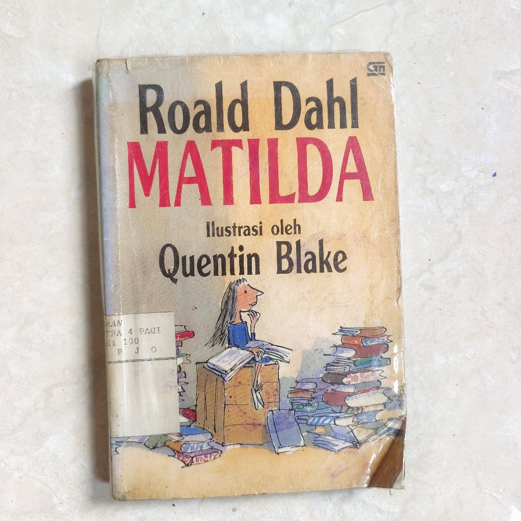 Roald Dahl Matilda Buku Lawas