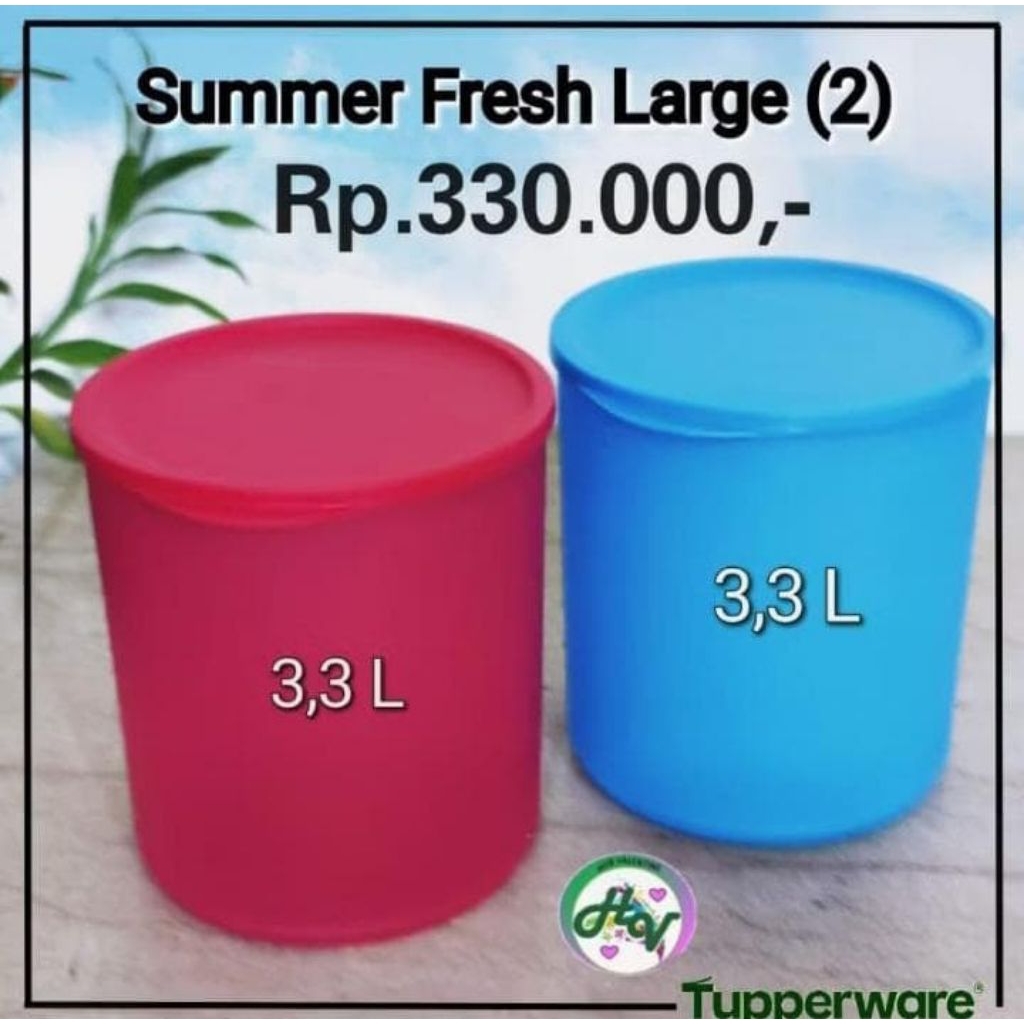 Tupperware Summer Go Round - Toples Makanan