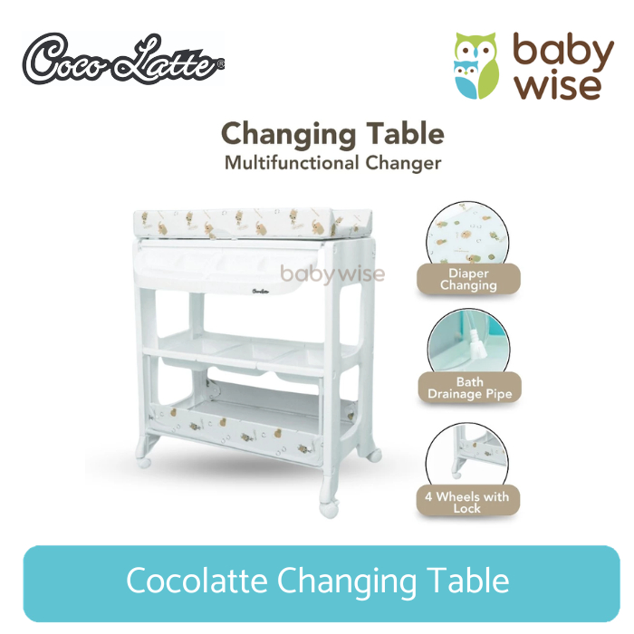 Cocolatte Changing Table - Tempat Ganti Popok Bayi