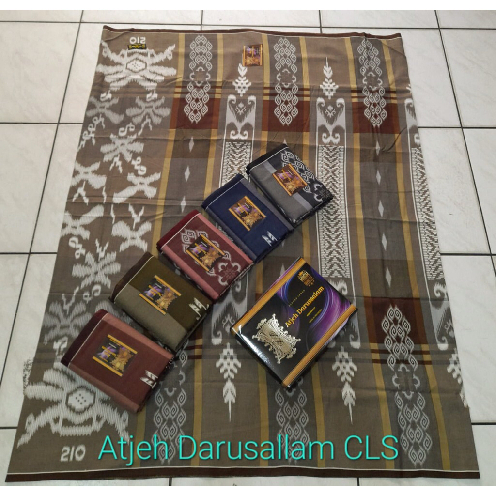 Kain sarung Aceh Darussalam Kembang seri warna