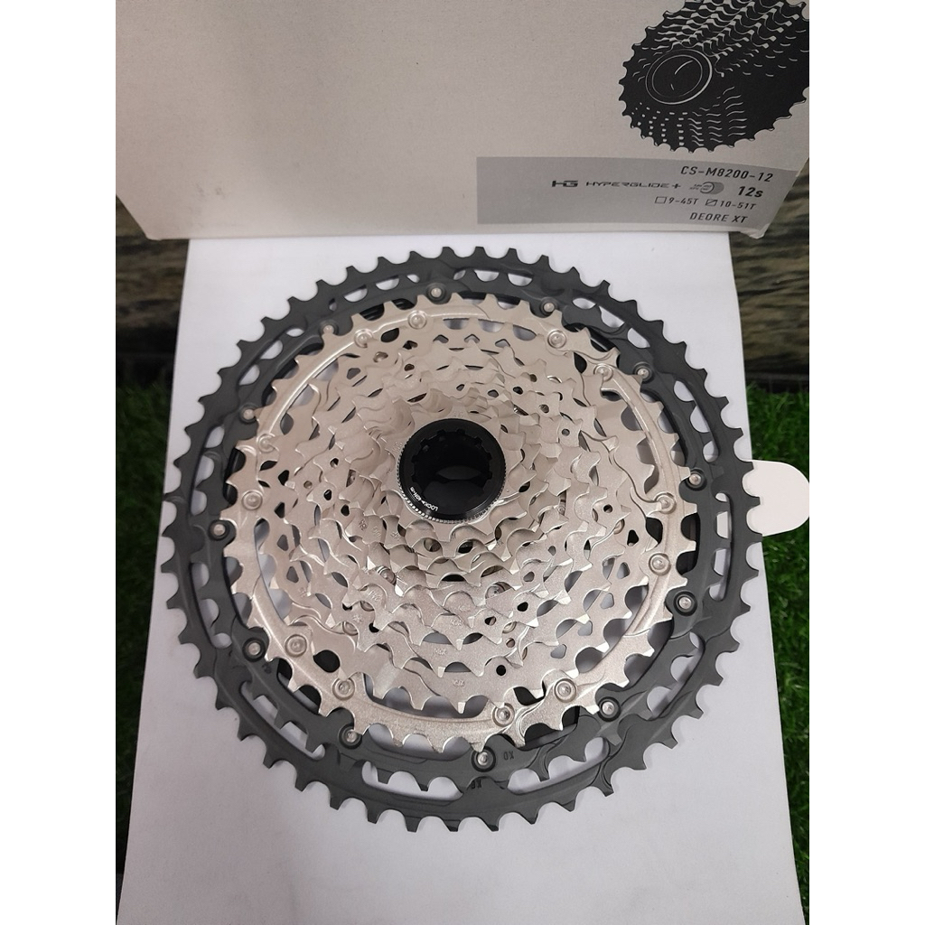 CASSETTE / SPROCKET SHIMANO DEORE XT M8200 10-51T 12 SPEED MICROSPLINE