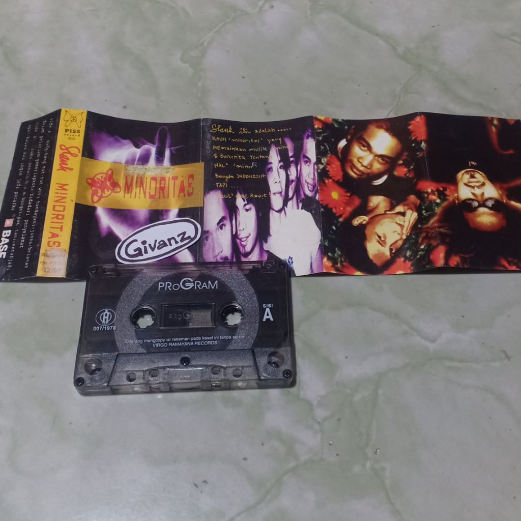 kaset pita SLANK - Minoritas