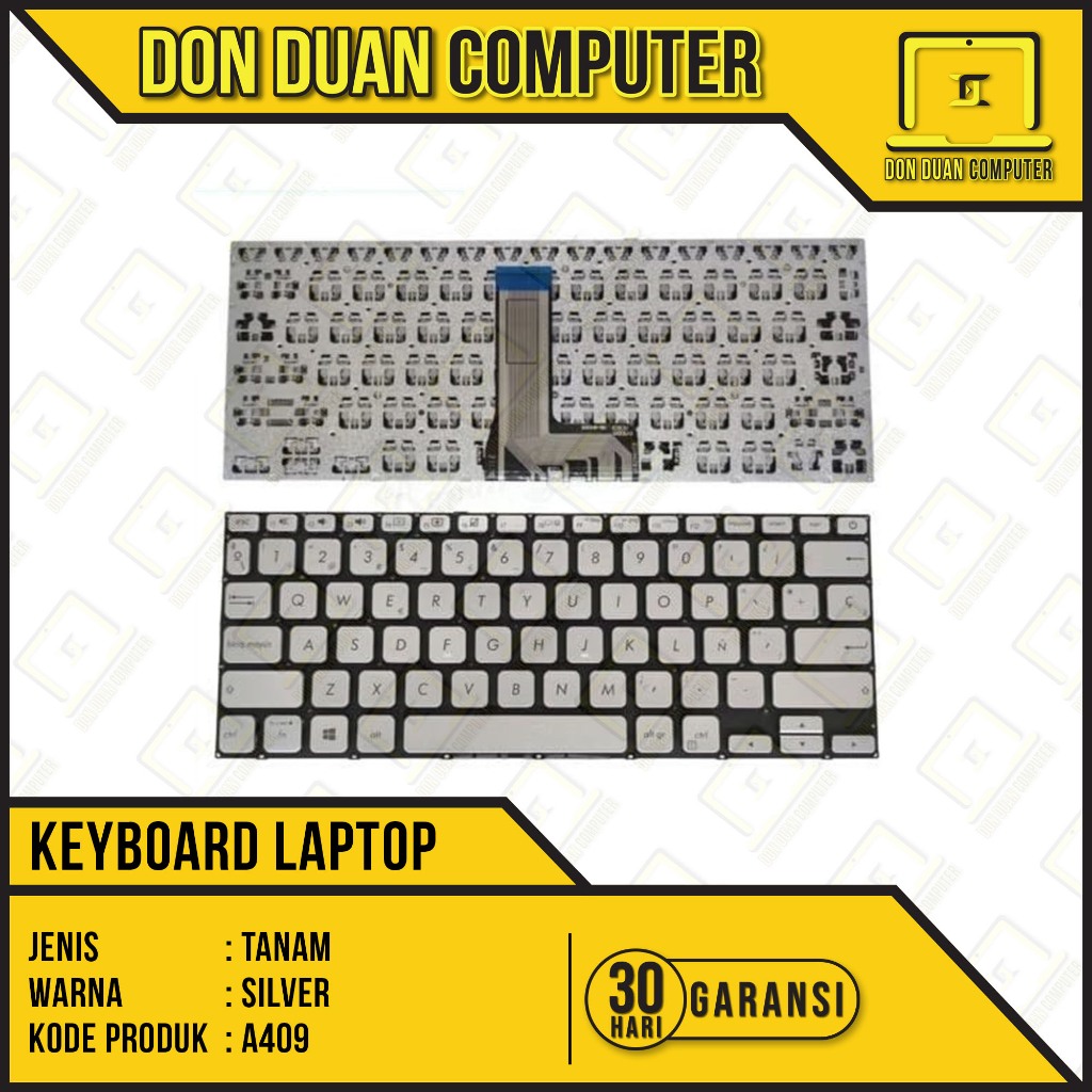 Keyboard Laptop Asus Vivobook 14 A409 A409f A409j A409ja A409fj A409m A409ma A409u A409ua X409da X40