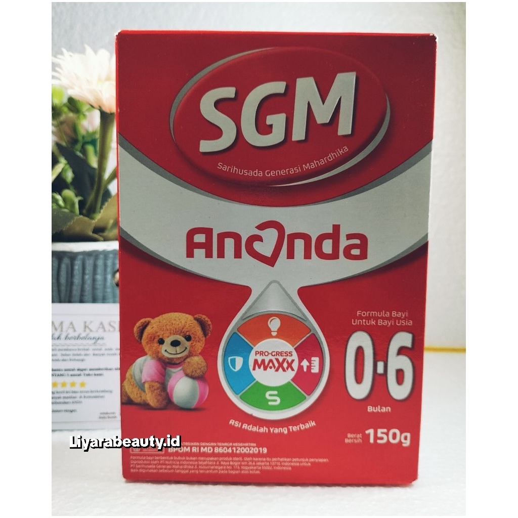 Susu Bayi usia 0 -6 Bulan 150 gram SGM susu formula untuk bayi baru lahir sampai 6 bulan