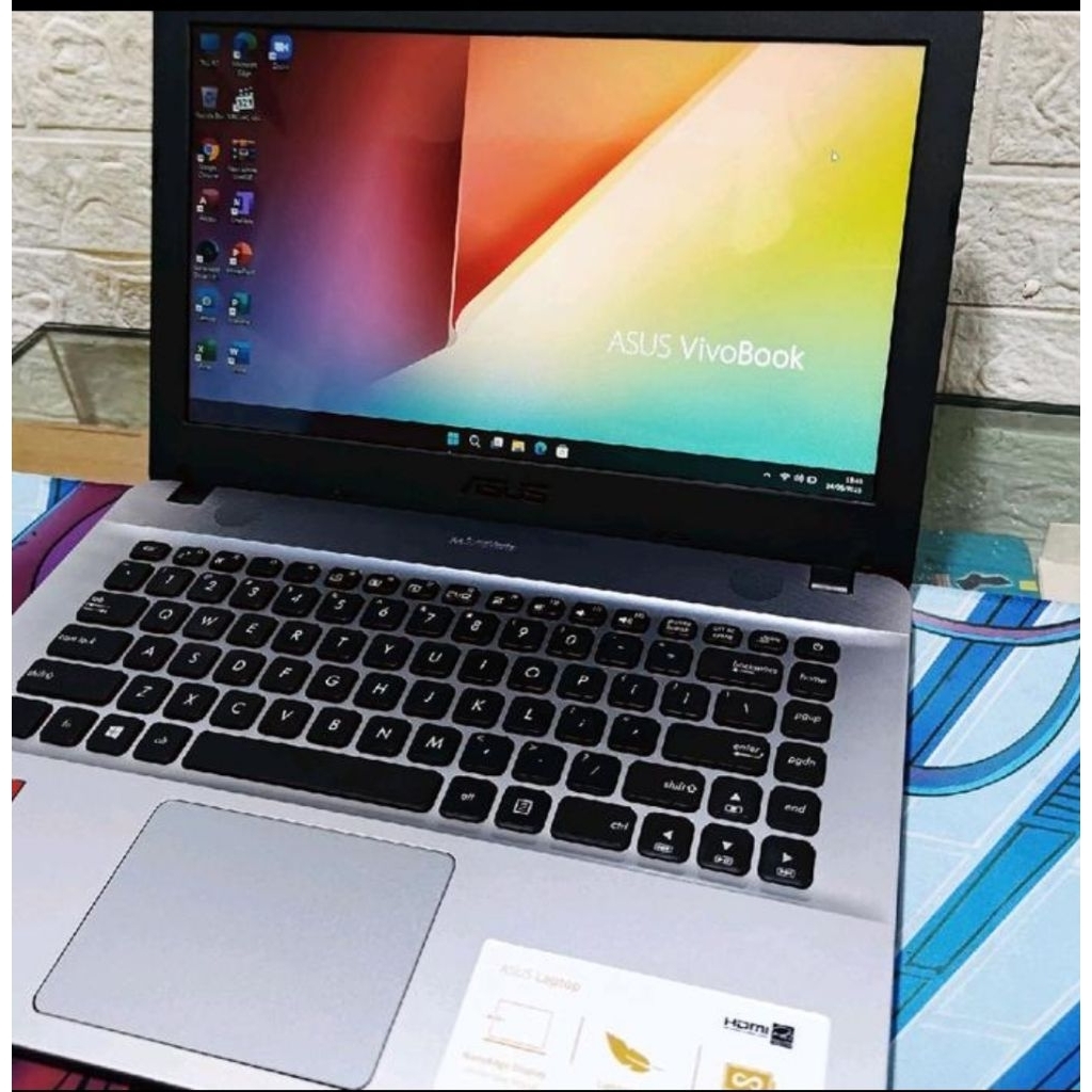 LAPTOP ASUS X441B A9 RAM 8GB SSD 128GB