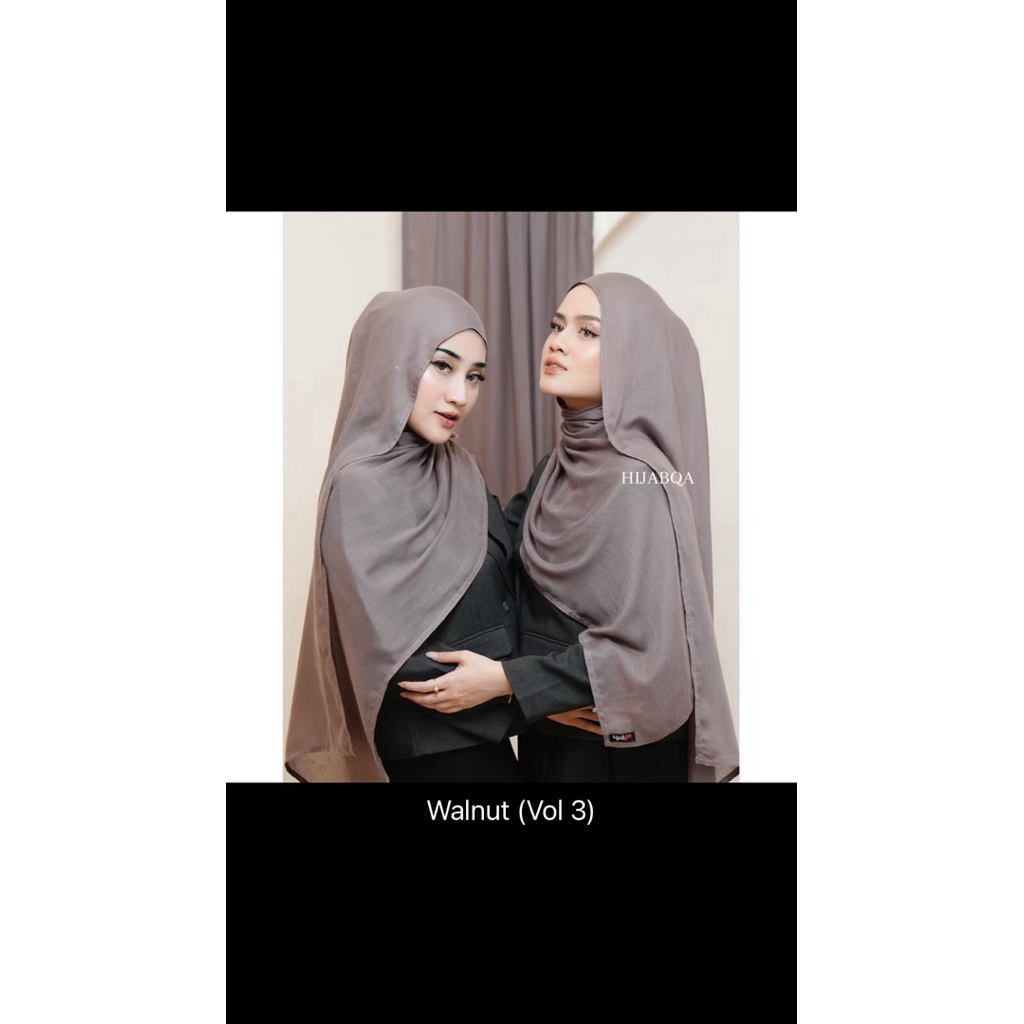 HIJABQA - Aisha Viscose Pashmina (Aisha Ibrahim X Hijabqa)