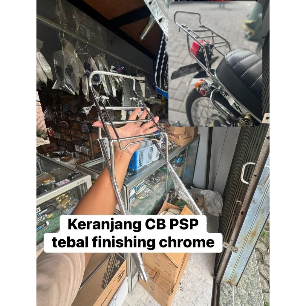 RAK BELAKANG KRANJANG BLAKANG CB PSP KERANJANG CB PSP STYLE BEGEL CB PSP HANDMADE