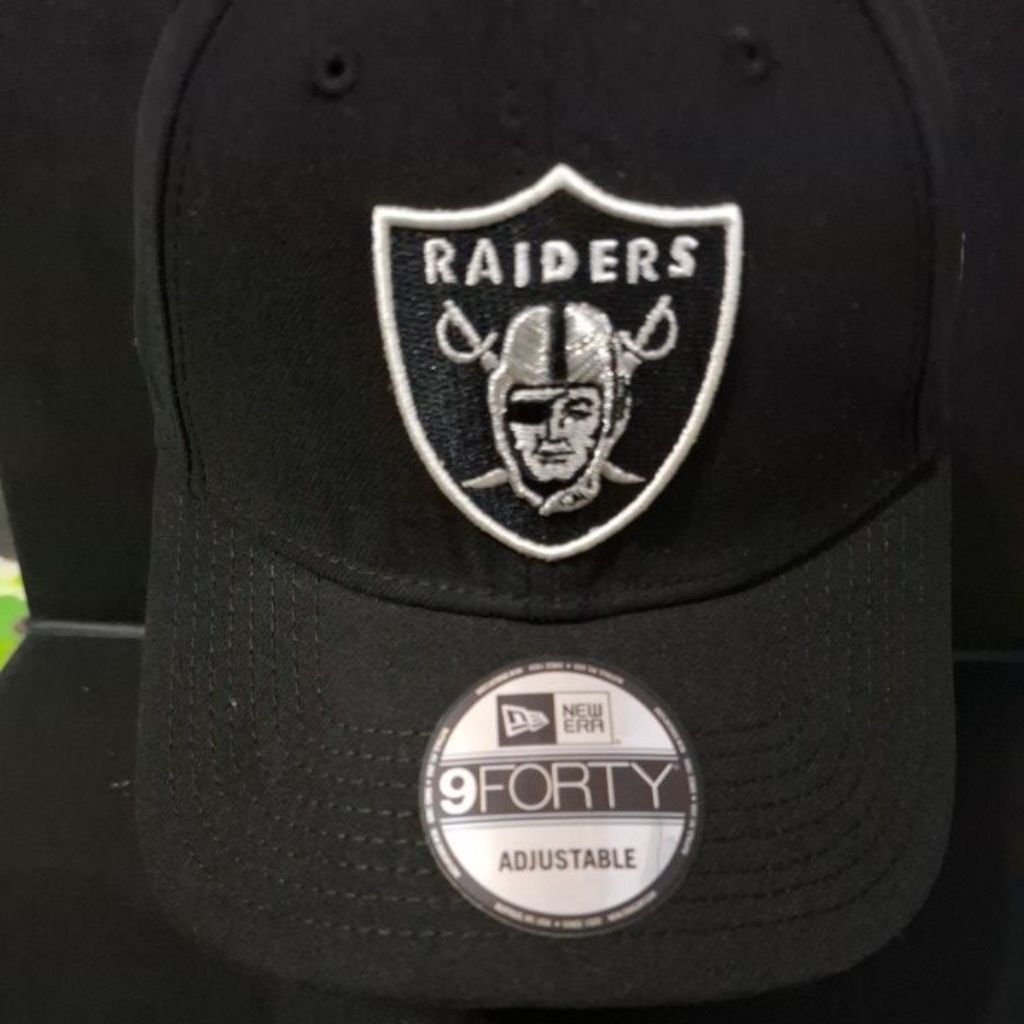 new era cap black raiders