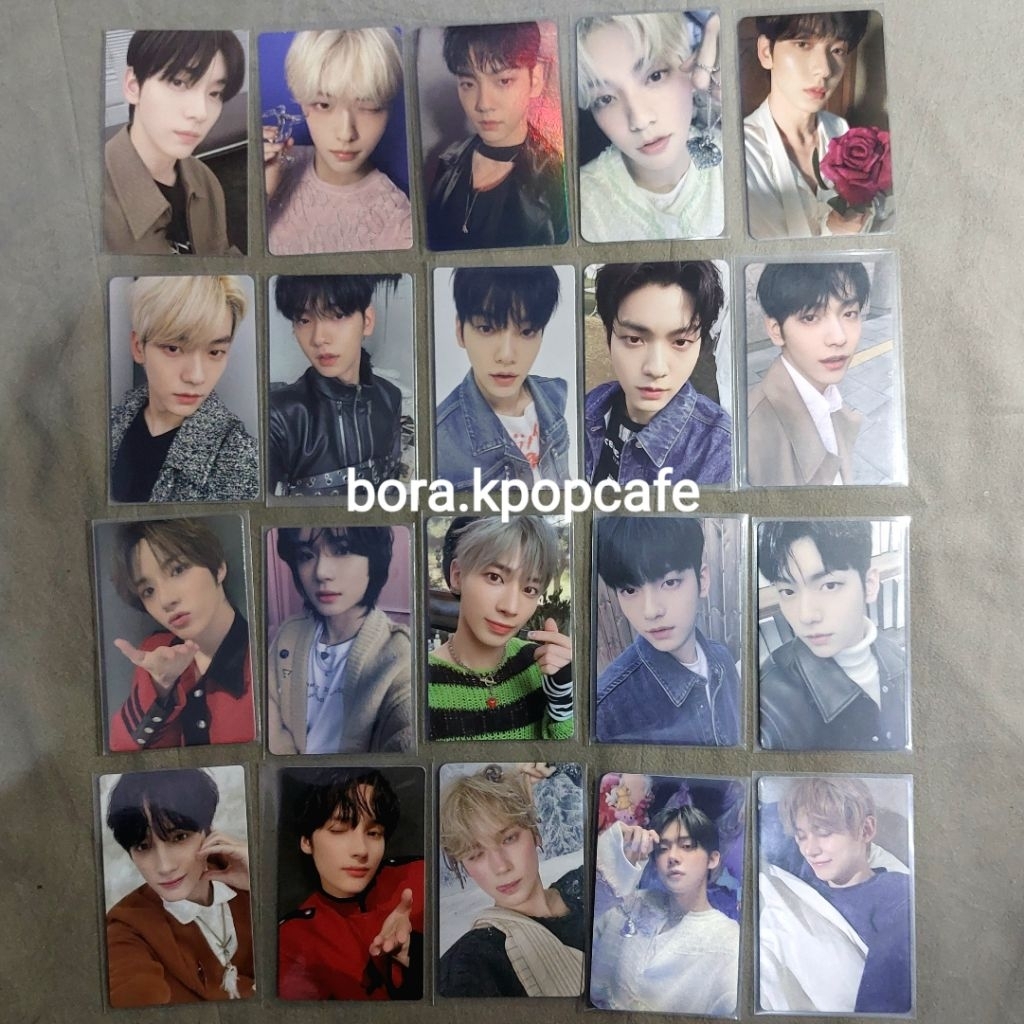 Photocard TXT Soobin Yeonjun Beomgyu Taehyun Huening Kai Romantic Minisode 2 Thursday's child Miniso